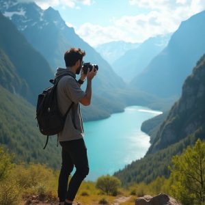 Embark on a journey with a travel vlogger's lens…